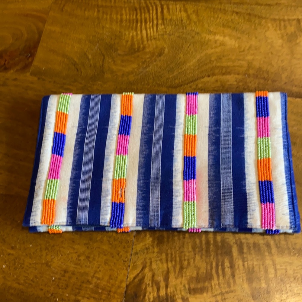 Roberta Roller Rabbit Cute and colorful fabric clutch